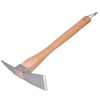 Pick Axe Simple Practical Fine Workmanship Stainless Steel Wood Material