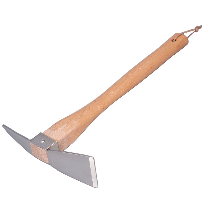 Pick Axe Simple Practical Fine Workmanship Stainless Steel Wood Material