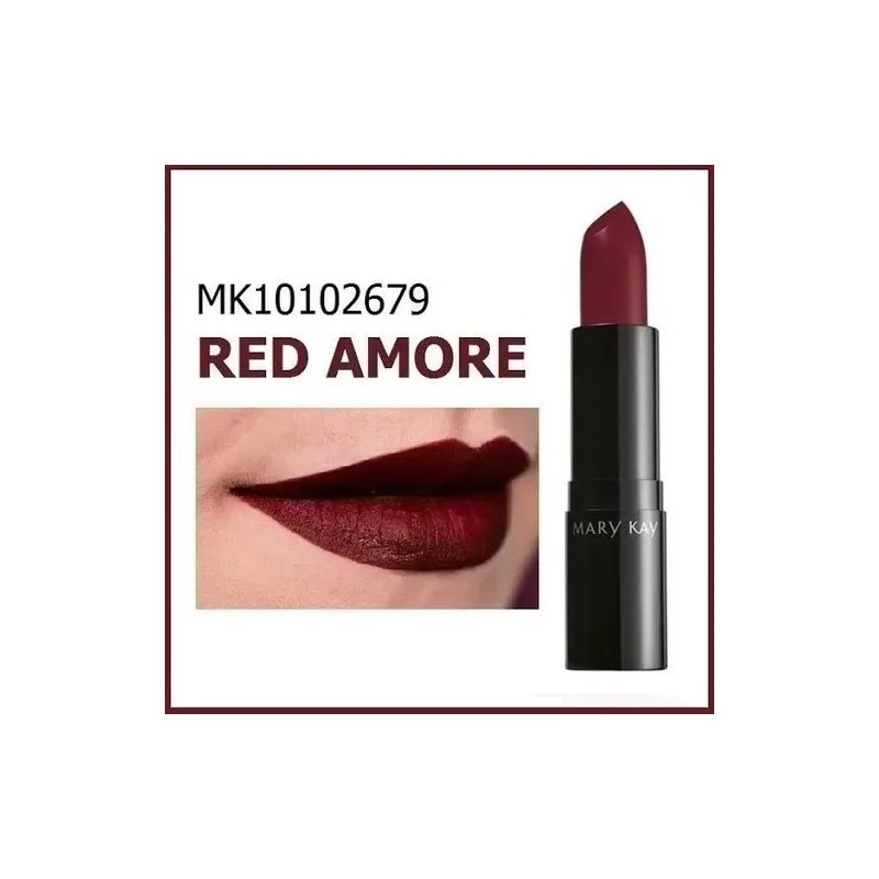 Labial Mary Kay Mattissimo! color red amore