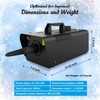 1byone 650W Snow Machine Wired Remote Control Great Machine for