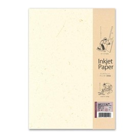 Molza Mino Paper Koubou LP33 Inkjet Washi Plain Paper Garden (Pantheon) Moon Peach, A4, Pack of 10