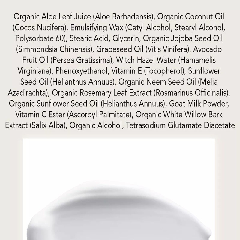 Luxejoie Crema Facial Hidratante De Leche De Cabra Con Vitamina