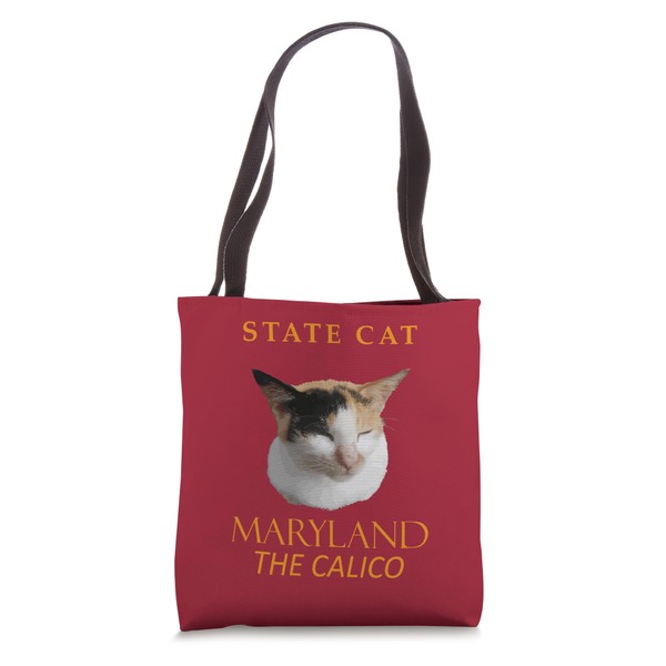Maryland Territory Cat The Calico Tote Bag