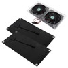 Solar Panel Fan Kit Waterproof Portable Environment Friendly Solar Exhaust