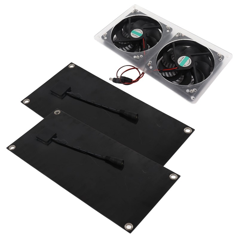 Solar Panel Fan Kit Waterproof Portable Environment Friendly Solar Exhaust