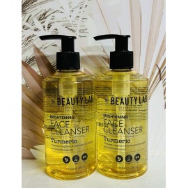 Beauty Mark 2-Pack Beauty Lab ~ Brightening Face Cleanser with Turmeric 10 fl oz Each