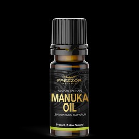 FREZZOR 100% Pure East Cape Manuka Essential Oil, 10ml Jar, New Zealand