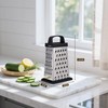YC Kitchen Cheese Grater, Box Grater for Cheese Stainless Steel