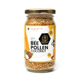 Shiva Organic Bee Pollen 4.41 Ounces (125g), Coconut Bee Pollen