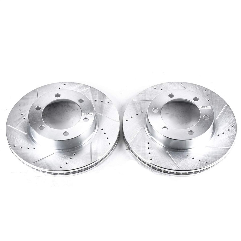 Power Stop JBR935XPR Front Evolution Drilled & Slotted Rotor Pair
