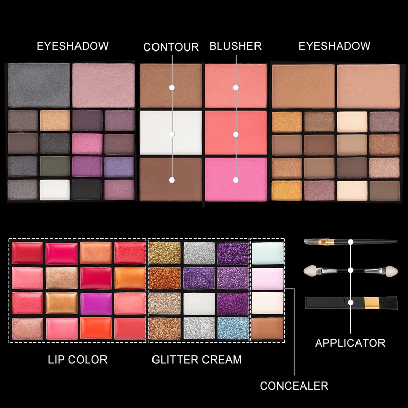 All In One Makeup Gift Kit - Ultimate Color Combination