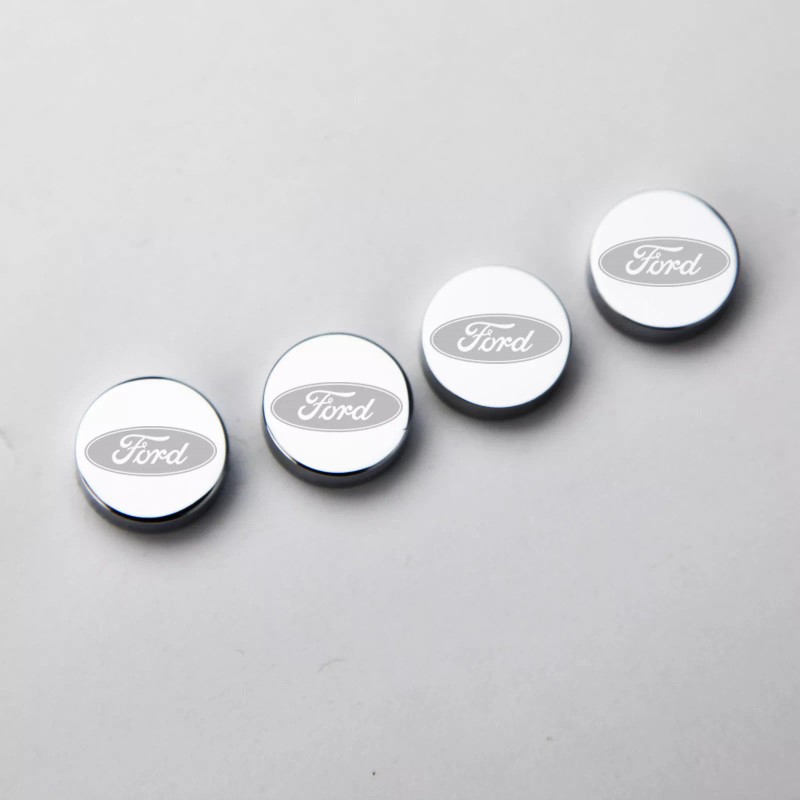 KA 4pc Ford Car License Plate Frame Bolts Fastener Anti-Rust