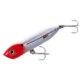 Heddon Saltwater Chug'n Spook Junior Fishing Lure, Red Head Flash, (1/2 oz)
