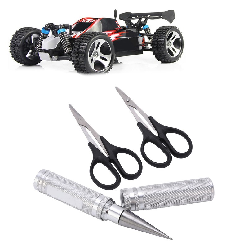 Universal RC Curved Scissors Kit 0‑14mm RC Car Hole Puncher