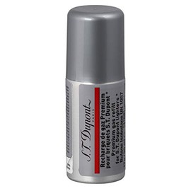 S.T.Dupont Modern Style Mechanical Lighter Metal Butane Fuel Single Red Label for Red Gas Line 1 Large