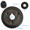 2 Sets Metal 36-Teeth Gear 11 Tooth Spiral Bevel Pinion