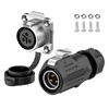 E-WeiChat EW-LP20 Industrial Waterproof Connector IP68 Quickly Plugging Aviation Connector