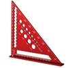 Speed Square, 7inch Metric Triangle Ruler, Triangle Ruler with 14