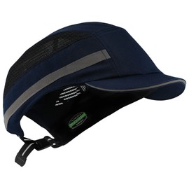 GREEN DEVIL Unisex-Adulto Gorra Antigolpes Para Seguridad Gorra De Béisbol Estilo Sombreros Duros Para Adultos Hombres Mujeres Transpirable Ligero Sombrero De Seguridad Para Protección De La Cabeza Co