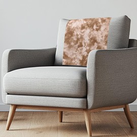 LedBack Brown Tie Dye Print Slipcovers for Couches and Sofas, Chair Recliner Headrest Protector Recliner Headrest Cover Sofa Headrest Decoration Cover, Easy to Clean