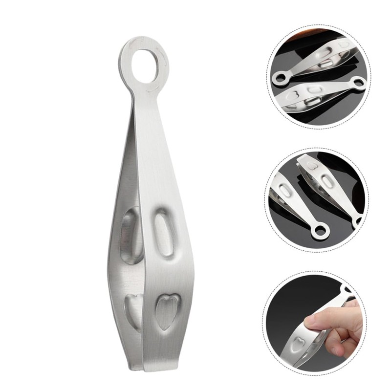 SUPVOX Tweezers Supplies 4pcs Small Tweezers for Kitchen Portable and