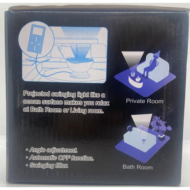 Noa Store LED Light Projector Relax Blue Night Music Projection