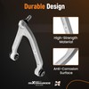maXpeedingrods Set of 4, Front Upper Control Arms with Lower