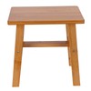 Multipurpose Small Bamboo Stool Foot Rest Stool Shower Low Bench