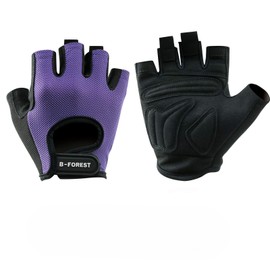 B-FOREST Training Gloves, Muscle Training, Fitness, Wrist Protection, Breathable, Lightweight, Sports Gloves, S/M/L/XL, 3 Colors, Unisex