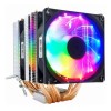 Sdlogal Radiador Pc Ventilador 6 Tubos