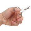 Sewing Scissors Vintage Chain Silver Bauhinia Stainless Steel Pointed Small