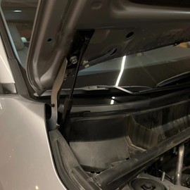 KUNSYOUKIM Lift Supports for Toyota RAV4 RAV 4 (XA50) 2018-2024 Front Bonnet Hood Modify Shock Dampers Spring Gas Struts Bar (2PCS) (Normal Black)