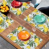 Tropical Lemon Placemats Set of 4, Placemats Dining Table Mat