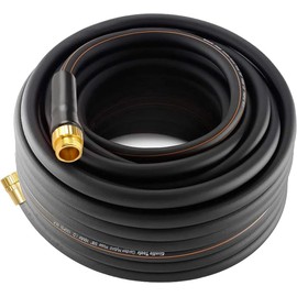 Giraffe Tools Garden Hose 100ft x 5/8", Water Hose Heavy Duty, Lightweight, Flexible Hybrid Hose with Swivel Handle, Male to Female Fittings