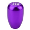 Gear knob Purple + Shift Knobs Car 5 Speed Manual