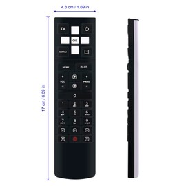 Replacement Remote Control Suitable for Pilot Canal+ Cyfra+ NC+ SagemCOM Pilot DSI83, DSI87, DSIW74, DSI 83, DSI 87, DSI W74, WiFi Box+, WifiPremium Box+ DSIW74