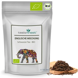 tea`s finest® Black Tea English Blend | English Breakfast Organic (500 grams)