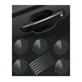 車のドアハンドルプロテクター トヨタ ランドクルーザー 300系 FJA300W/VJA300W型 R3.8～/ 新型RAV4 AX50系 H31.4～ に適用 塗装を損傷しない 11枚入り 透明