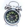 4 Inch Twin Bell Alarm Clock with Backlight Luminous Dial
