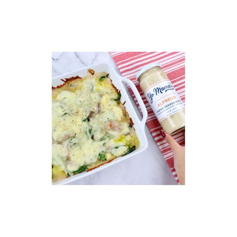 YO MAMAS Salsa Alfredo 453GR