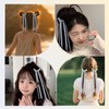 Hair Bows for Women Girls Bowknot Hair Clip with Long