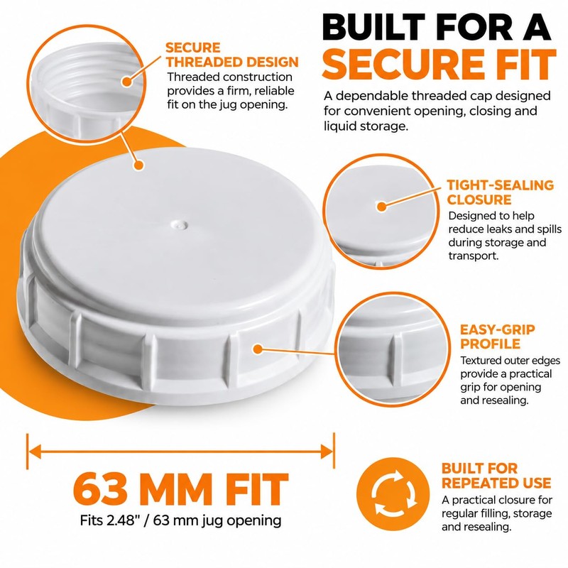 2.5 Gallon Water Jugs & Oil Containers |HDPE Carboy Water