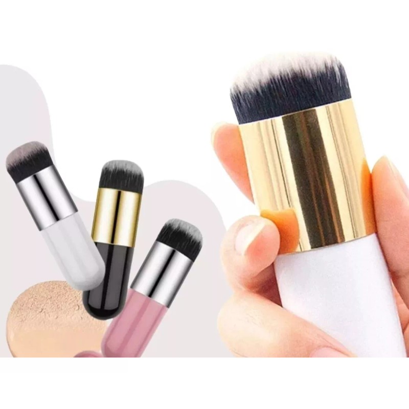 Kabuki Brocha Kabuki ,bledos Para Maquillajes Profesionales O Rubor