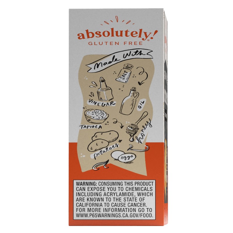 Absolutely Gluten Free Cracked Pepper Crackers, 4.4 Ounce (3-Pack)