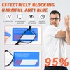 Hubeye 5 Pairs TR90 Sports Reading Glasses for Men and