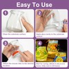 1DFAUL 100g Mosaic Tile Glue Clear, Mosaic Adhesive, Strong Bond,