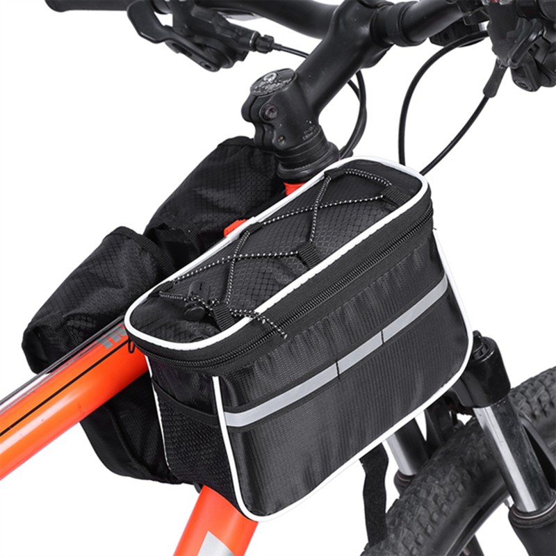 Waterproof Bicycle Front Top Tube Bag Bike Frame Storage Pouch
