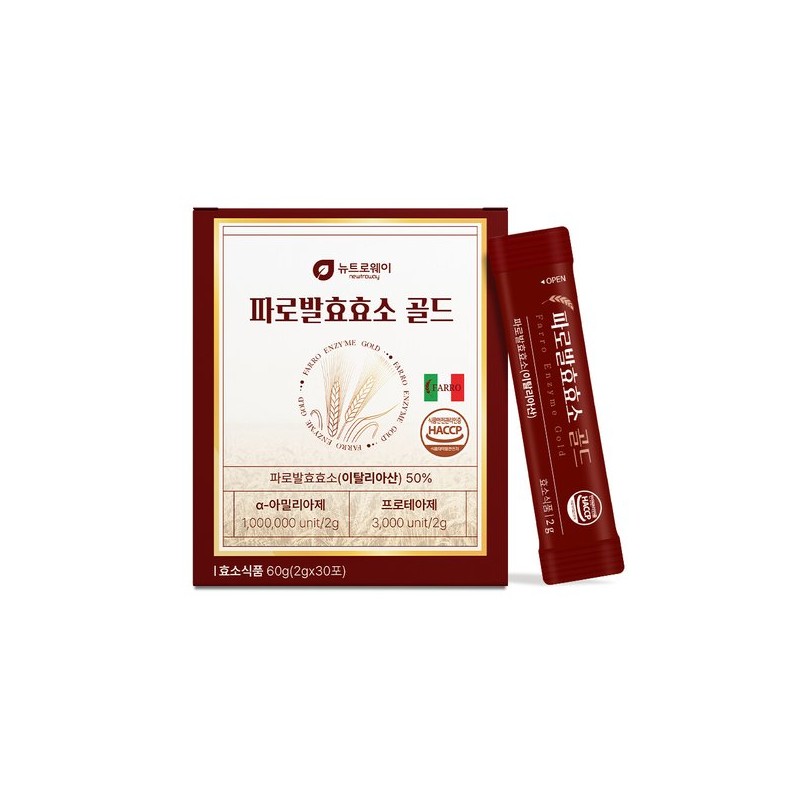 이탈리아산 파로효소 곡물 발효효소 엠머 밀 200만역가수치 자연발효효소 정제효소 무첨가