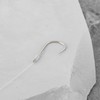 SG Store 20Pcs Small Barbless Fish Hooks with 45cm Line