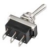 Heschen Metal Toggle Switch Flick Flip, KN3D-102, 12V 25A, ON/ON,
